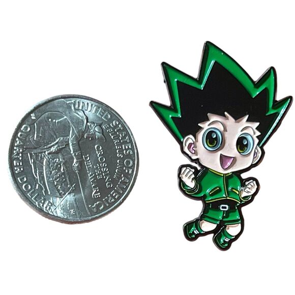 Hunter x Hunter Gon Chibi Enamel Pin - Picture 2 of 4